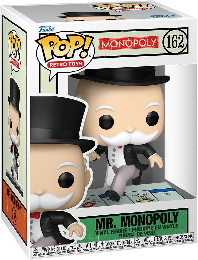 Funko Pop! Vinyl: Mr. Monopoly - Mr Mr. Monopoly - (Pass Go)