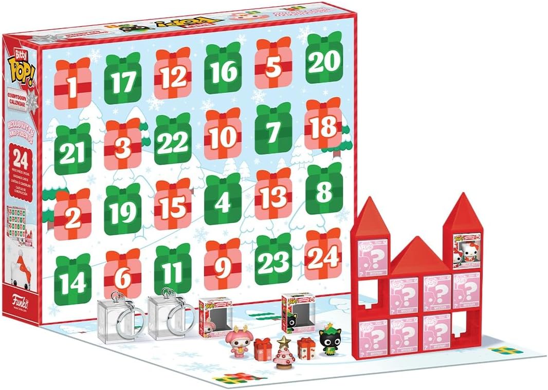 Funko Bitty Pop! Hello Kitty Advent 24 days Countdown Calendar