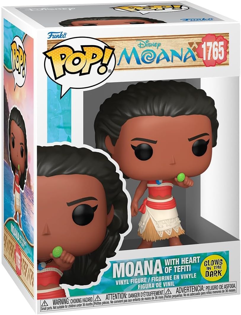 Funko POP! Disney: Moana- Moana with Water - Glow in the Dark