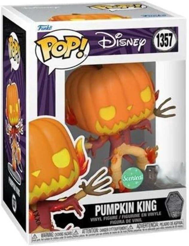 Funko Pop! Vinyl - Disney - Pumpkin King 1357 (Scented)