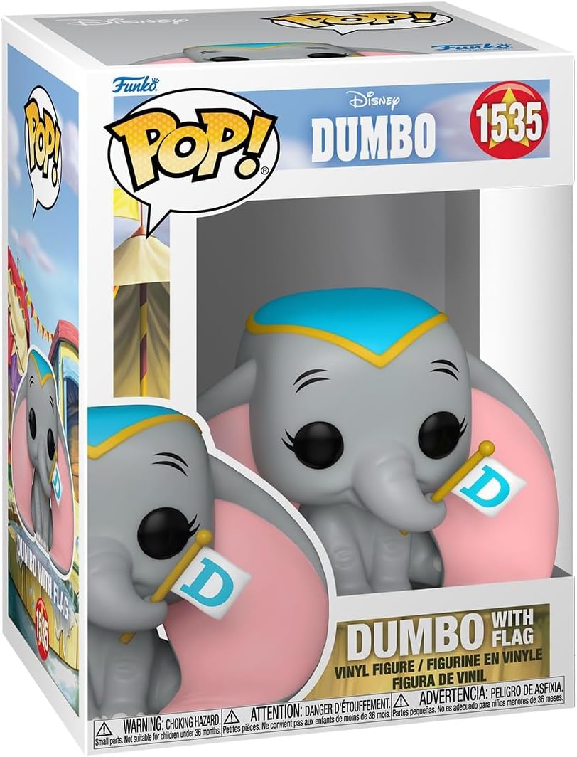 Funko Pop! Disney: Dumbo – Dumbo With Flag