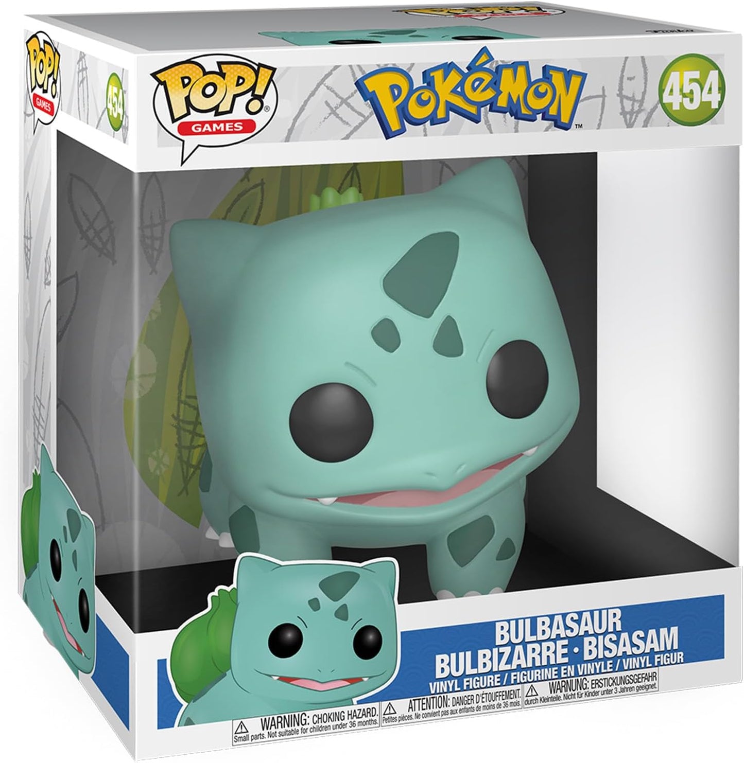 Funko POP! Games: Pokemon - 10" Bulbasaur