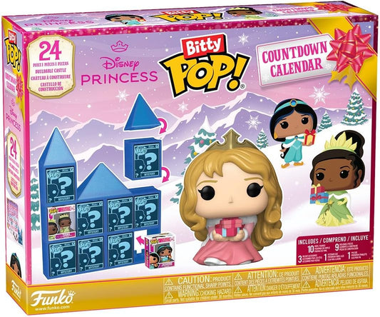 Funko Bitty Pop! Countdown Calendar: Disney Princess - Disney Princesses - Advent Calendar - 24 Days Of Surprise