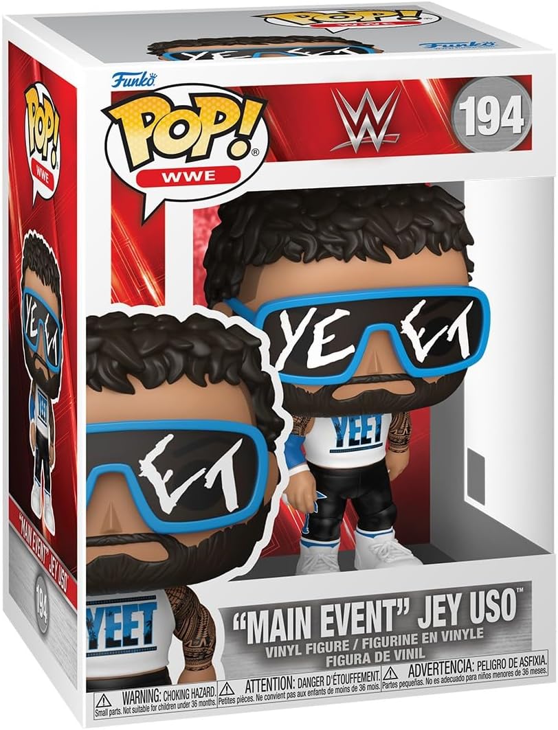 Funko POP! WWE: (Main Event) Jey Uso