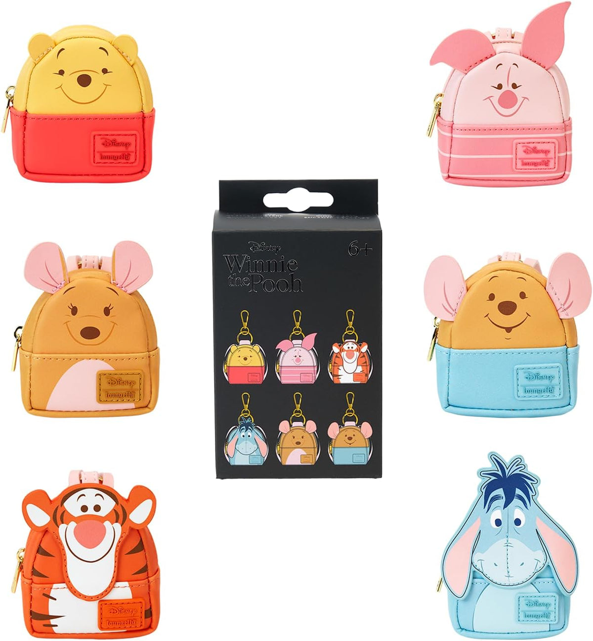 Loungefly Disney Winnie The Pooh Mystery Mini Backpack Bag Charm