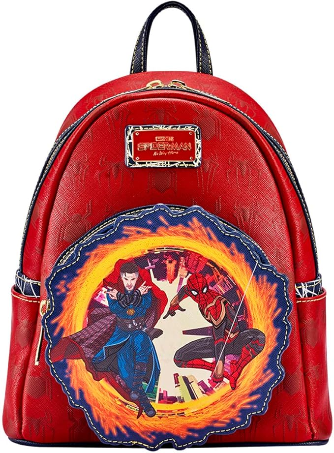 Loungefly Marvel Spider-Man No Way Home Spider-Man & Doctor Strange Portal Scene Mini Backpack