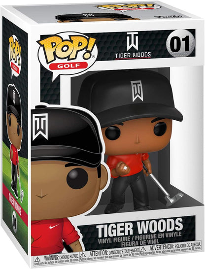 Funko POP! Golf: Tiger Woods - (Red Shirt)