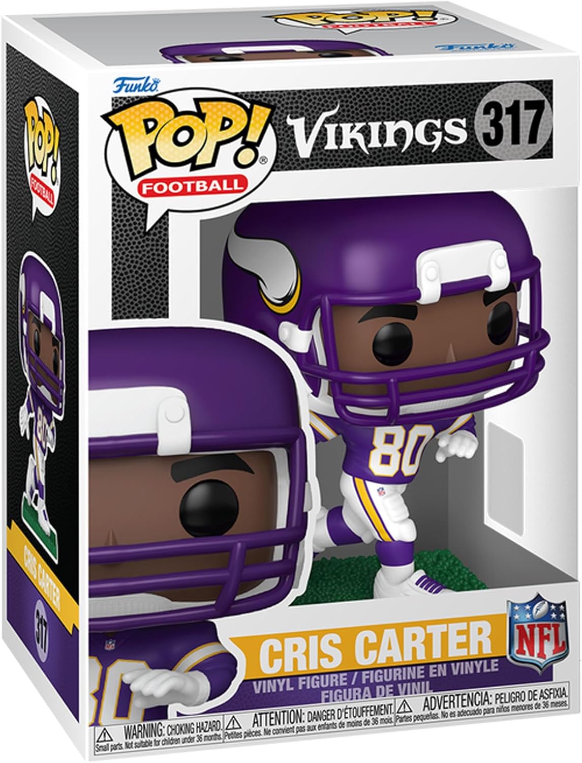 Funko POP! NFL - Cris Carter (Minnesota Vikings)