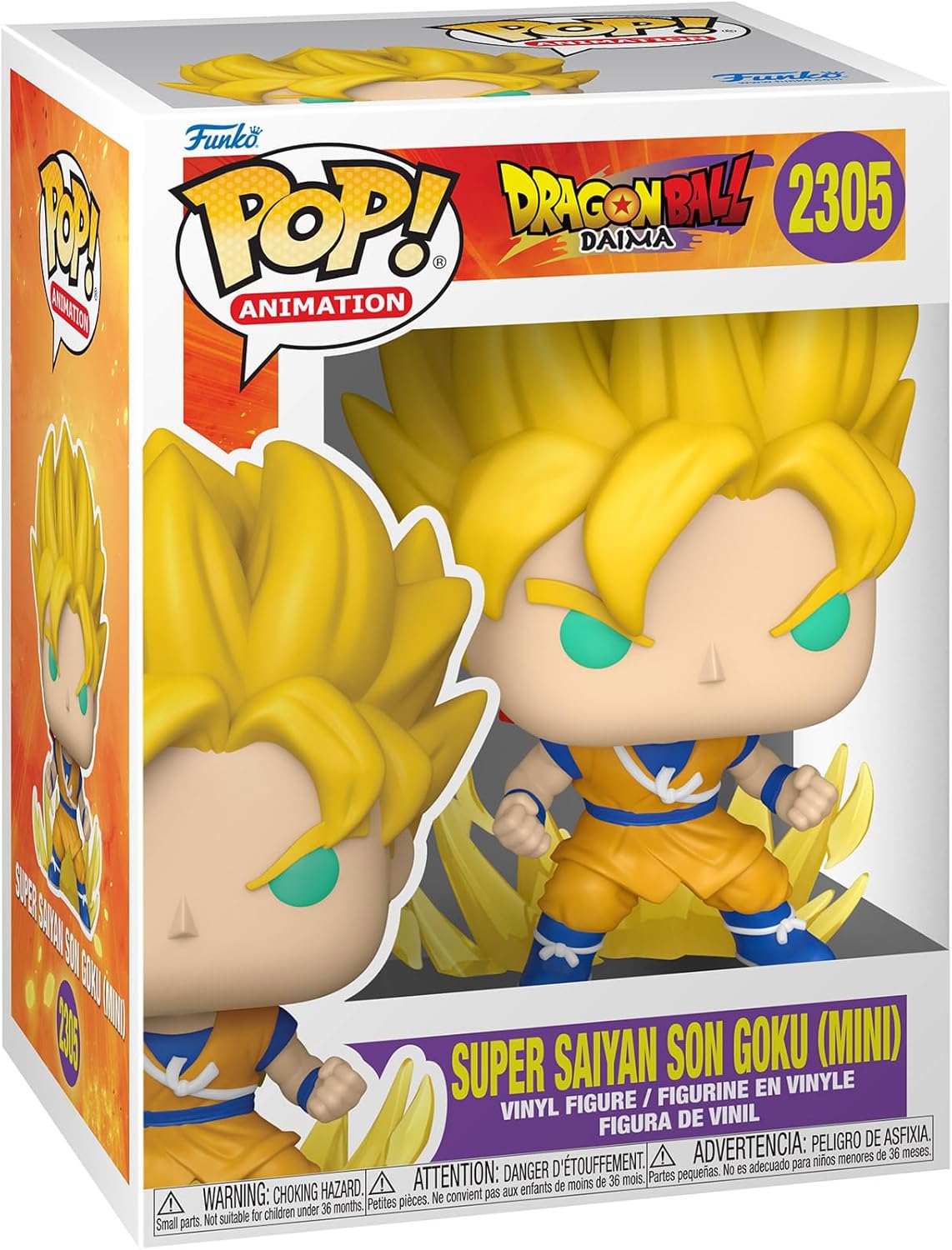 Funko POP! Animation: Dragon Ball Daima - Super Saiyan Son Goku (Mini)