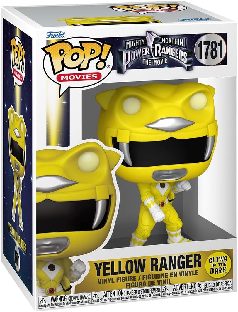 Funko Pop! Movies: Mighty Morphin Power Rangers Movie - Yellow Ranger