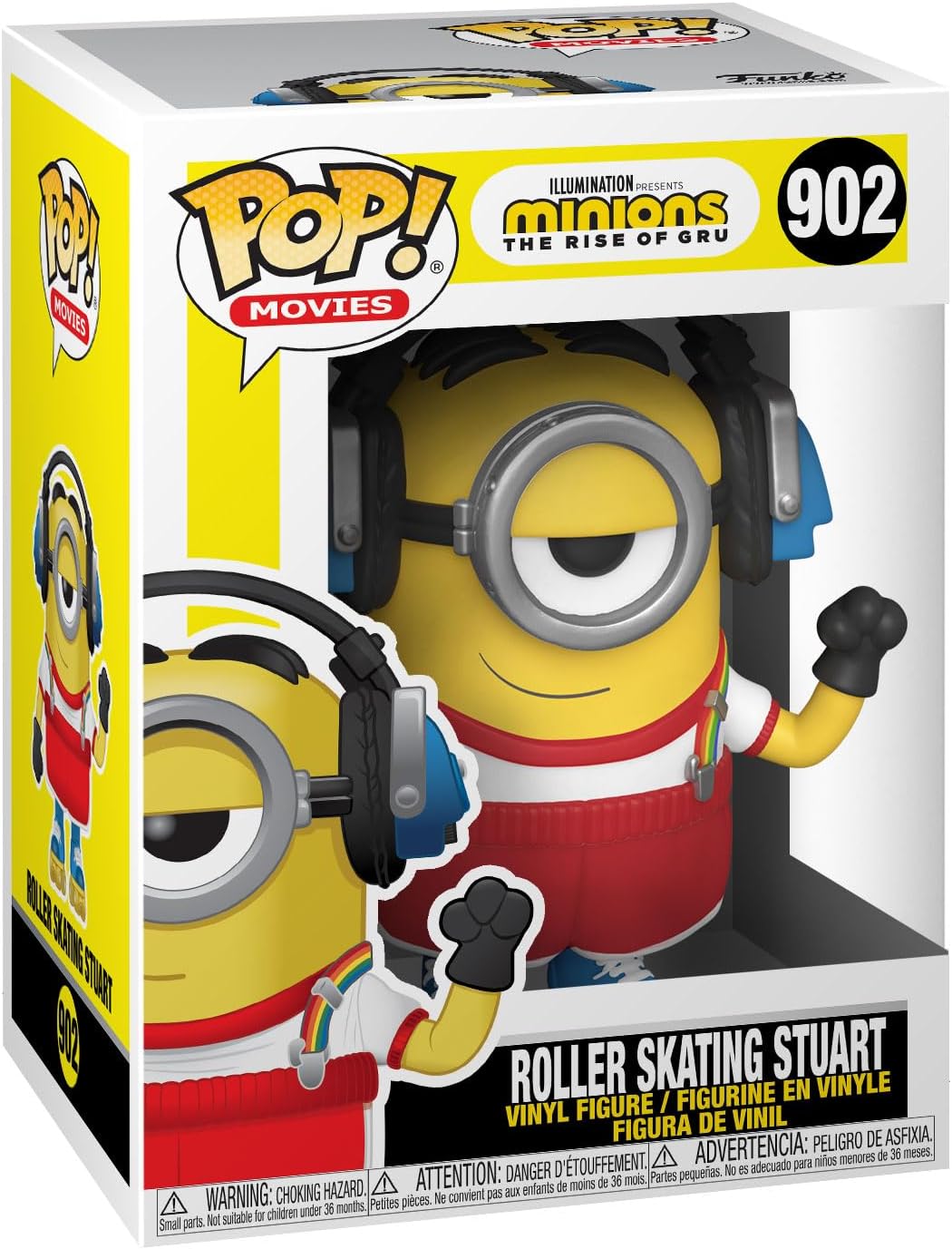 Funko Pop! Movies: Minions 2- Roller Skating Stuart