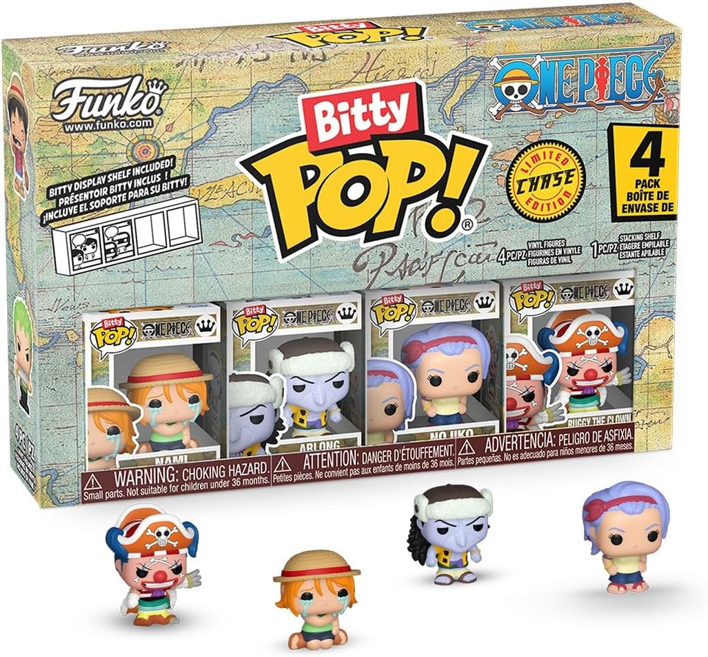 Funko Bitty POP! 4 Pack: One Piece - Nami, Arlong