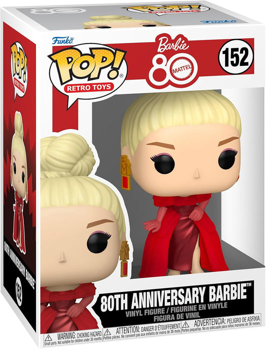 Funko Pop! Vinyl: Retro Toy- Mattel 80th Anniversary Barbie