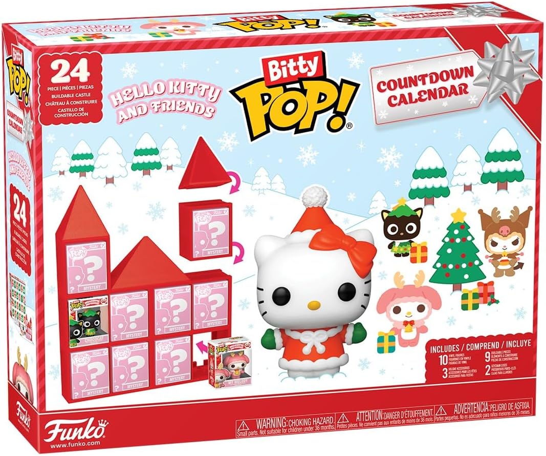 Funko Bitty Pop! Hello Kitty Advent 24 days Countdown Calendar