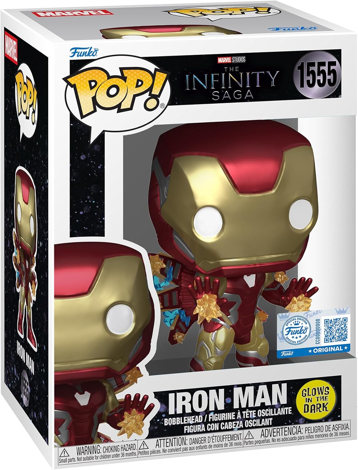 Pop! Vinyl - Marvel End Game - Iron Man Beams (Glow)