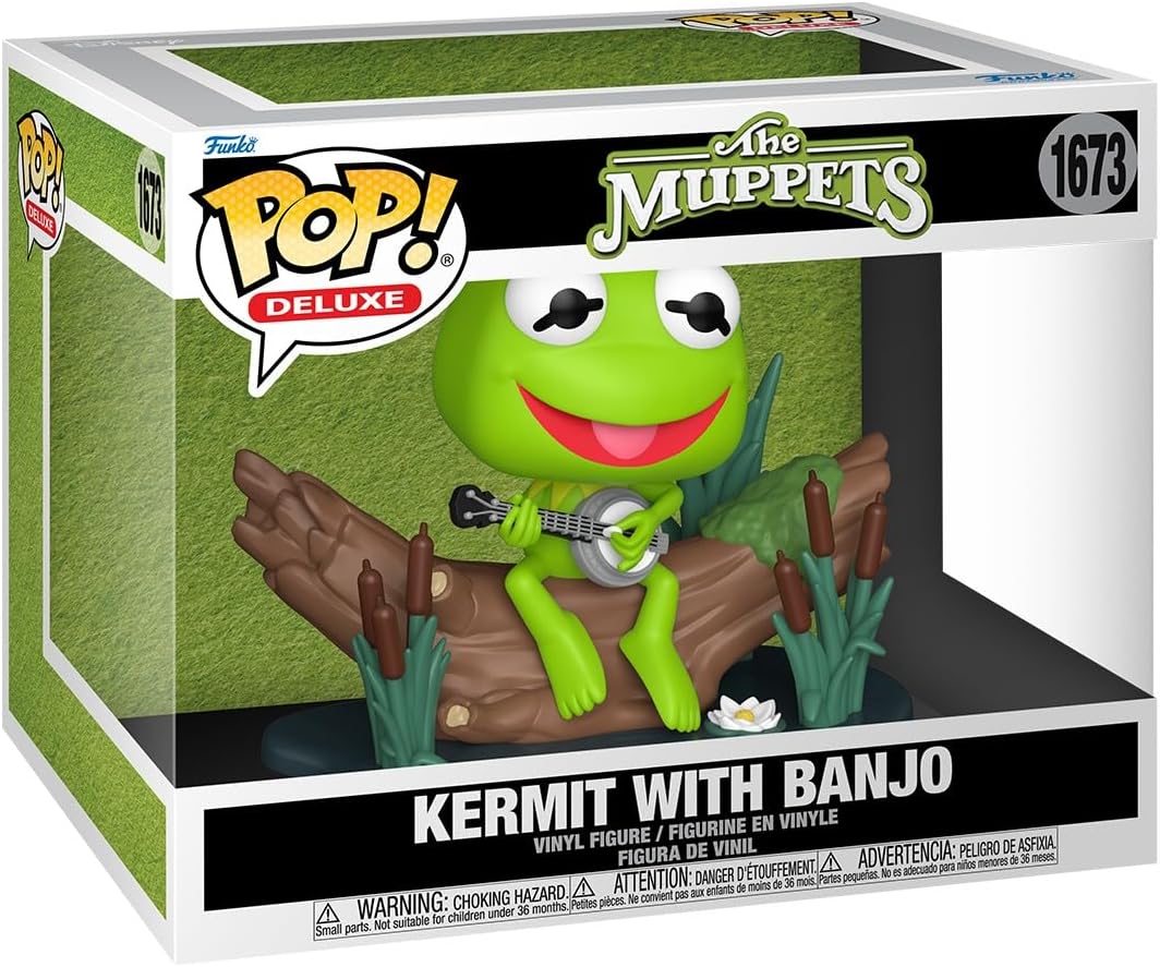 Funko Pop! Deluxe: The Muppets - Kermit the Frog with Banjo