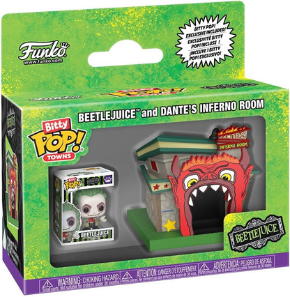 Funko Bitty POP! Town: Beetlejuice and Dantes Inferno Room