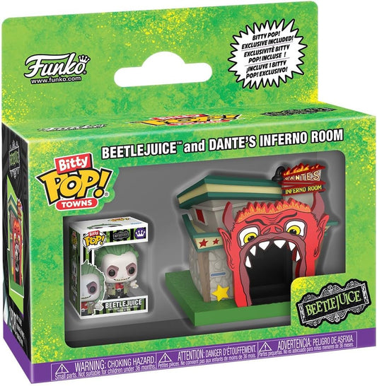 Funko Bitty POP! Town: Beetlejuice and Dantes Inferno Room