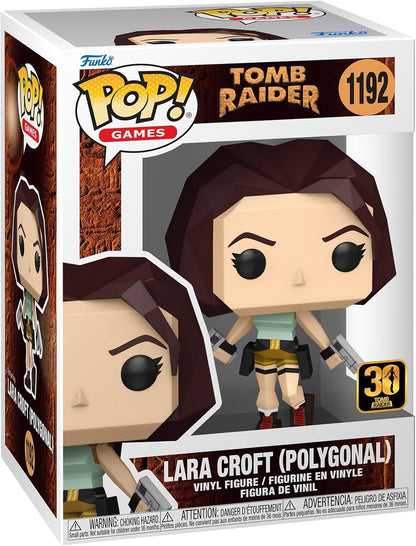 Funko Pop! Games: Tomb Raider - Lara Croft - (Polygon)