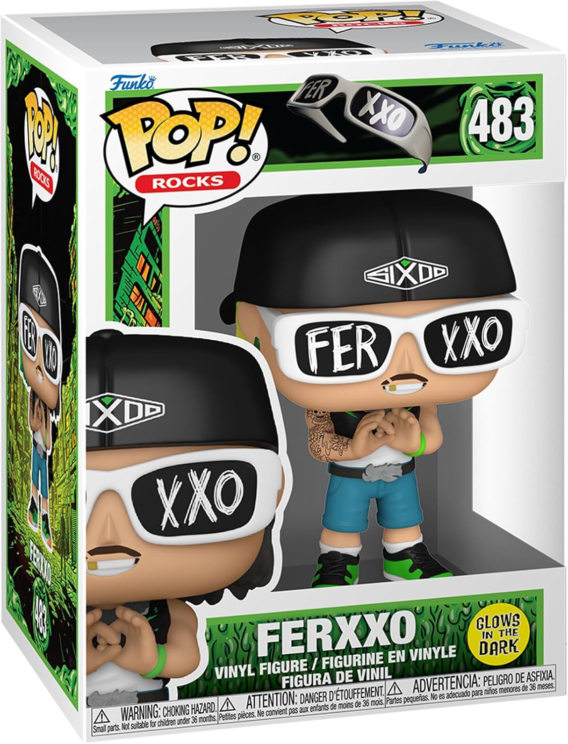 Funko POP! Rocks: Ferxxo - Glow in the dark