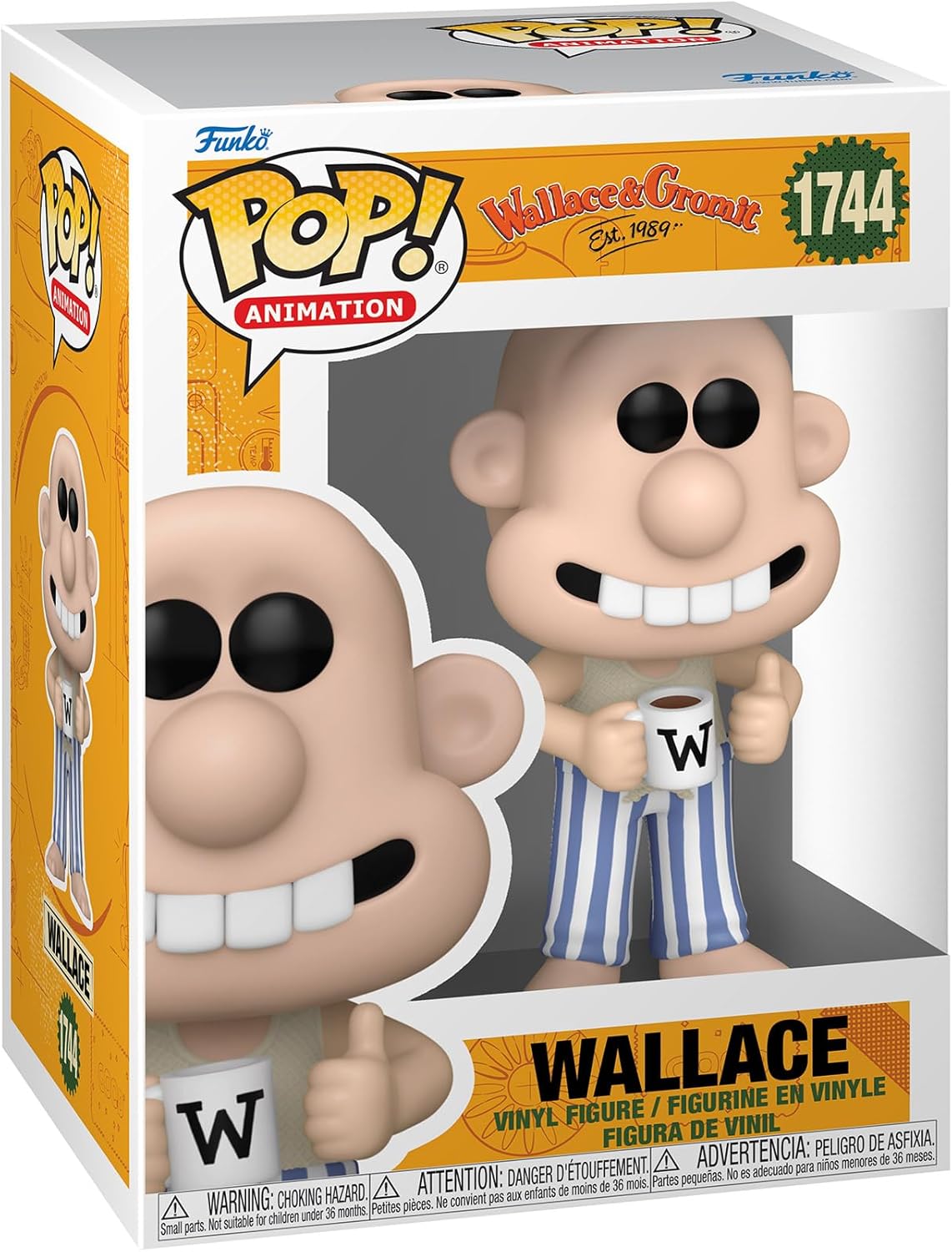 Funko POP! Movies: Wallace In Pajamas & Gromit - Wallace