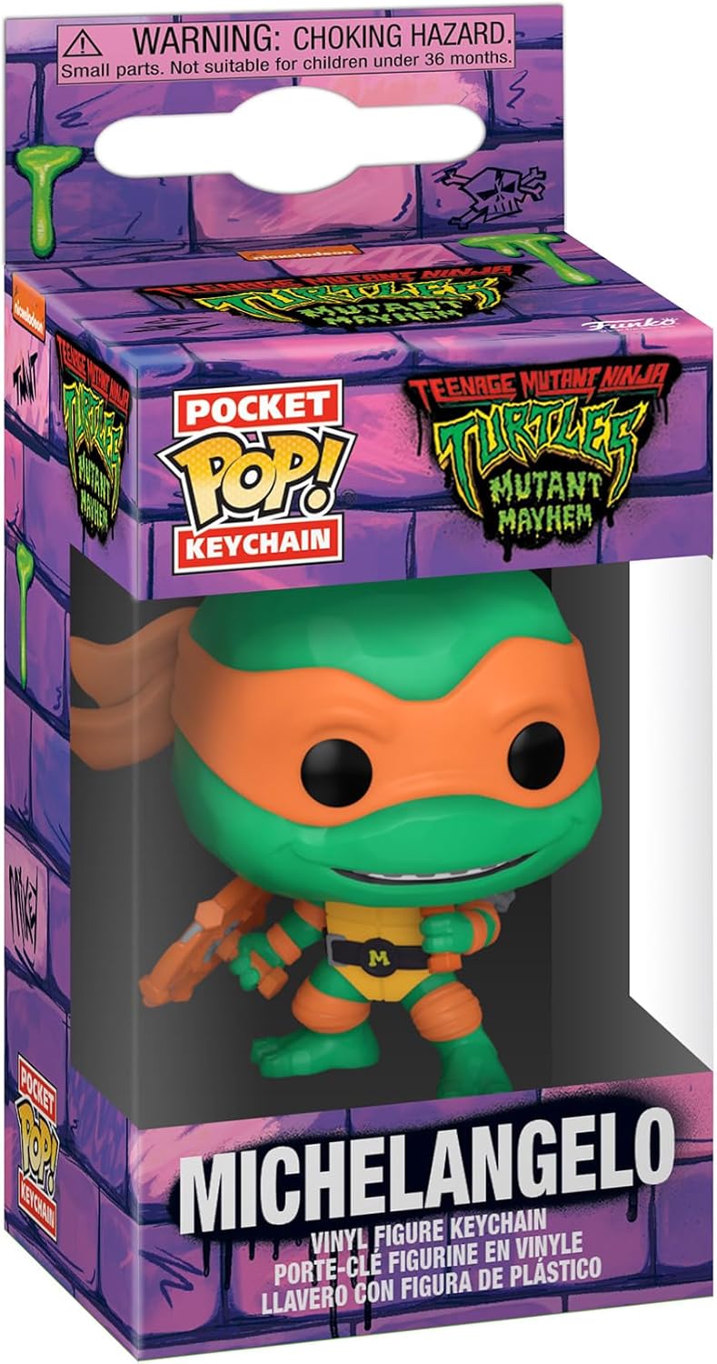 Funko Pop! Keychain: Teenage Mutant Ninja Turtles - Michelangelo