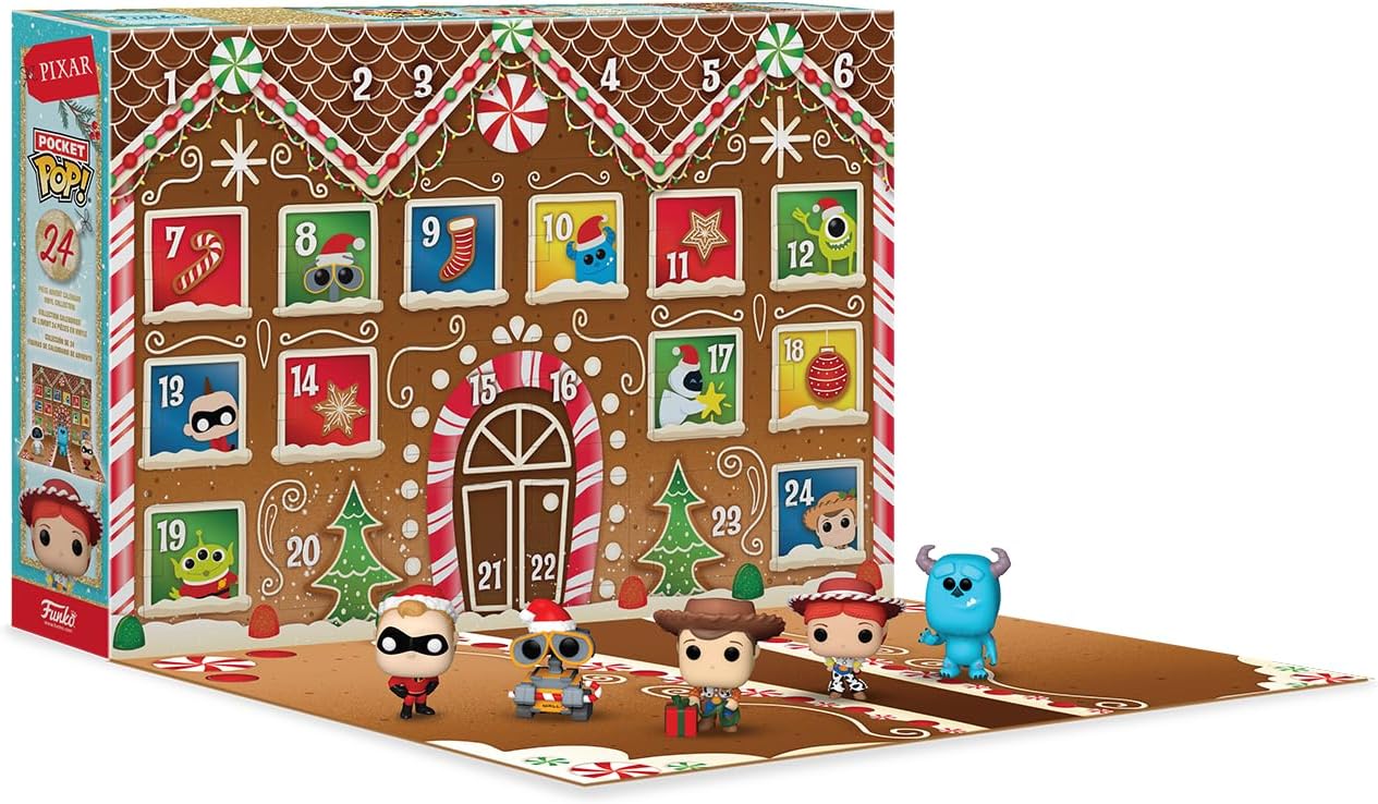 Funko Advent Calendar: Pixar 2024 - Pixar Collection - 24 Days Of Surprise