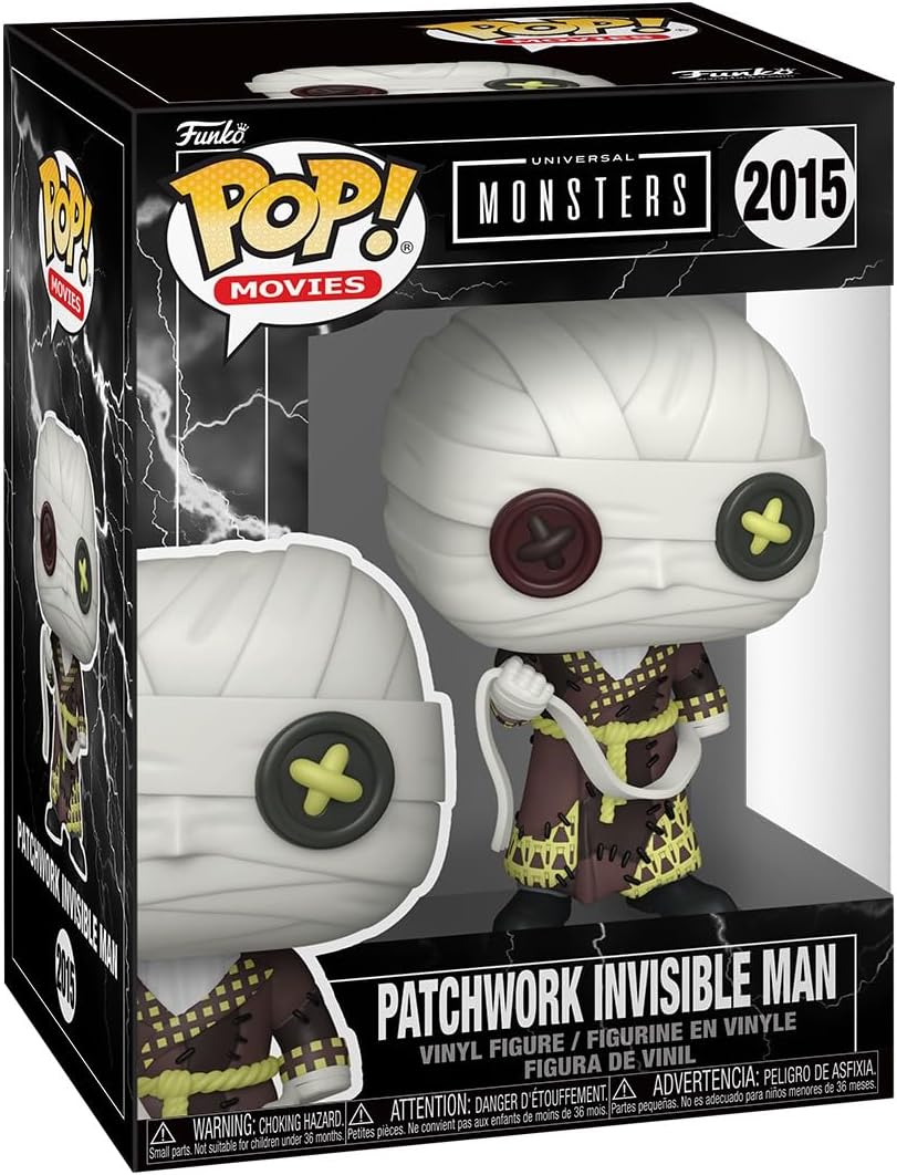 Funko POP! Movies: Universal Monsters - Patchwork Invisible Man