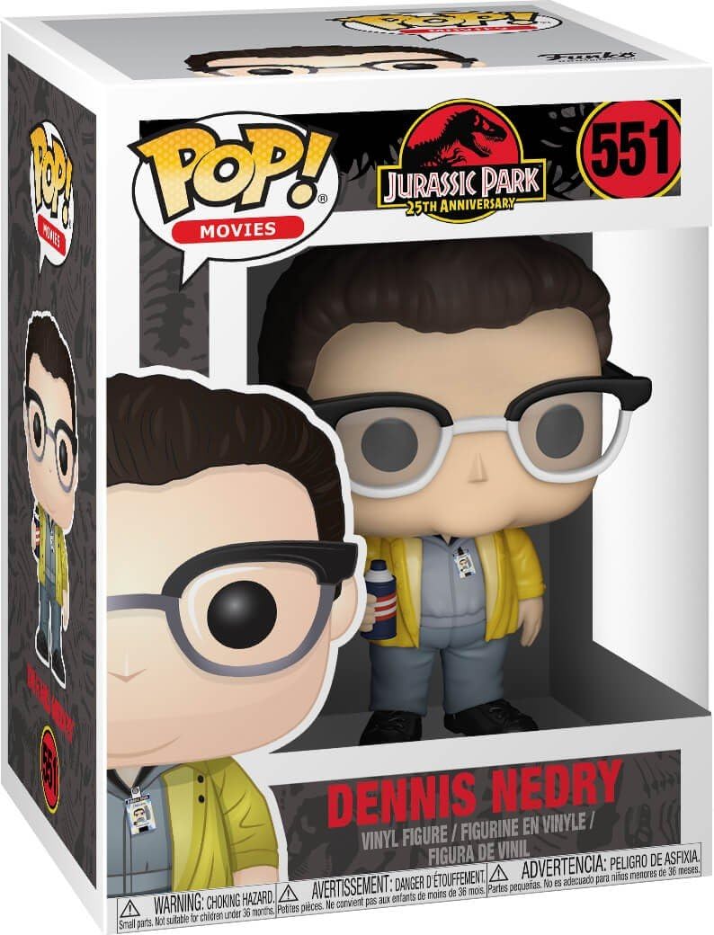 Funko Pop Movies: Jurassic Park - Dennis Nedry