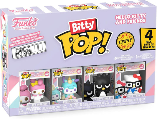 Funko Bitty POP! 4 Pack: Sanrio - My Melody, Pochacco , Badtz-Maru & Tuxedosam