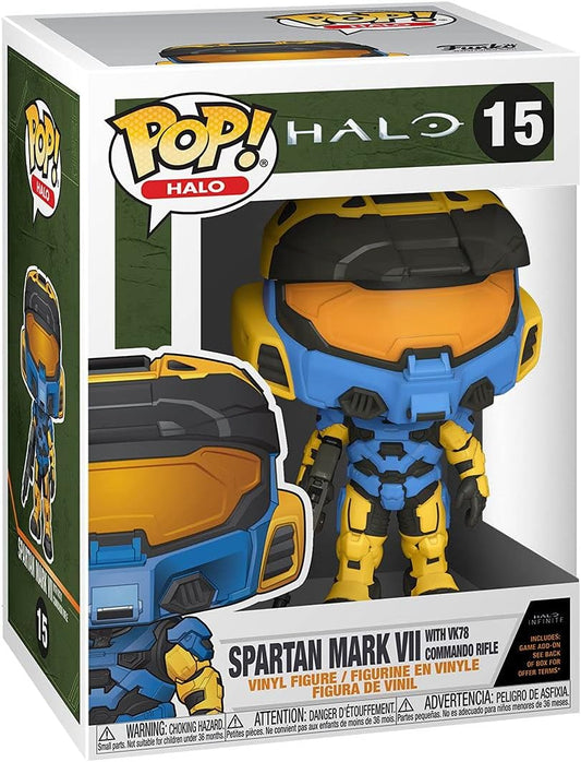 Funko POP! Games: Halo Infinite - Spartan Mark VII with VK78 Commando Riffle