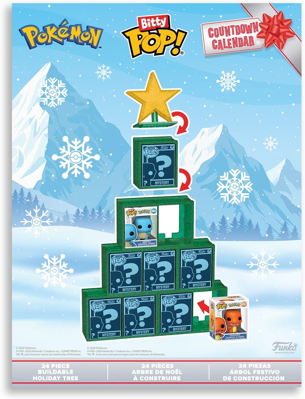 Funko Bitty POP! Countdown Calendar: Pokemon