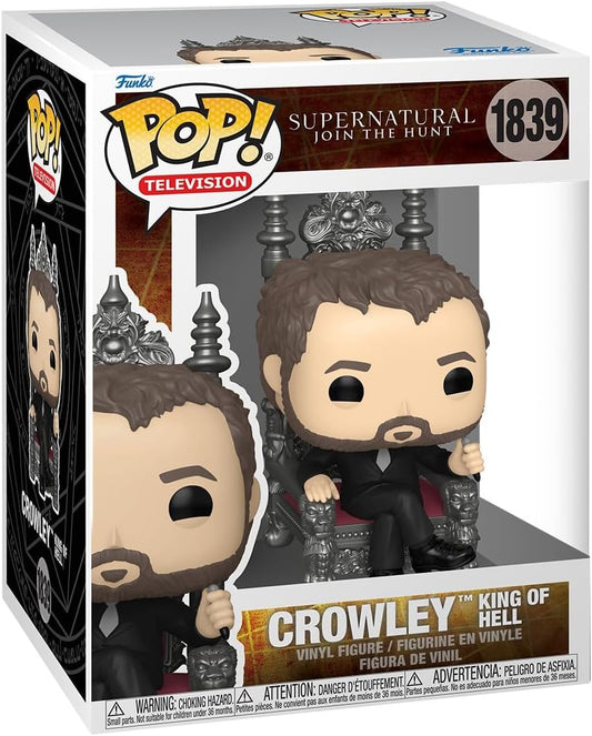 Funko POP! Television: Supernatural - Join the Hunt - Crowley King of Hell