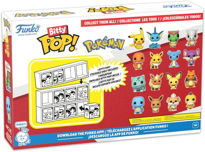 Funko Bitty POP! 4 Pack: Pokemon - Pikachu, Vaporeon, Caterpie, Cubone