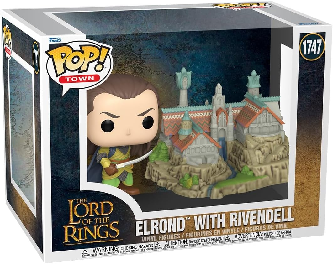 Funko POP! Town: Lord Of the Rings - Elrond & Rivendell