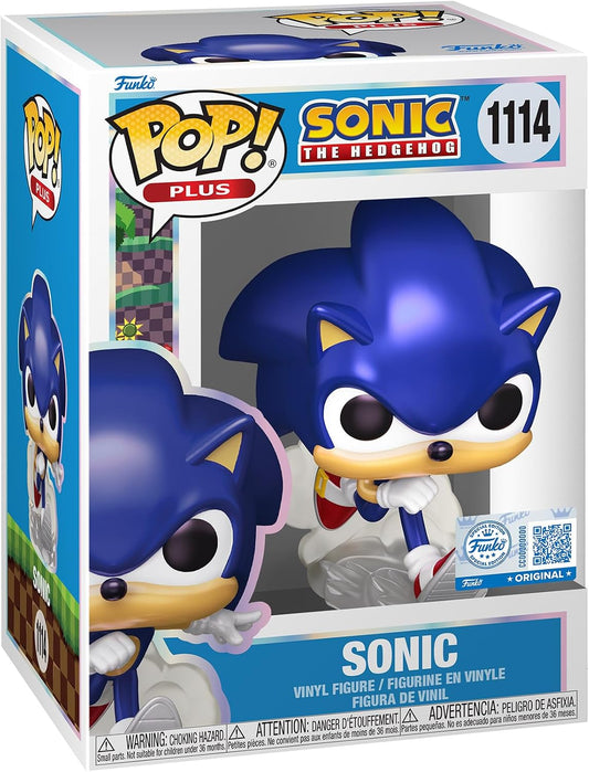 Funko POP! Plus: Sonic The Hedgehog - Sonic - Pearlescent