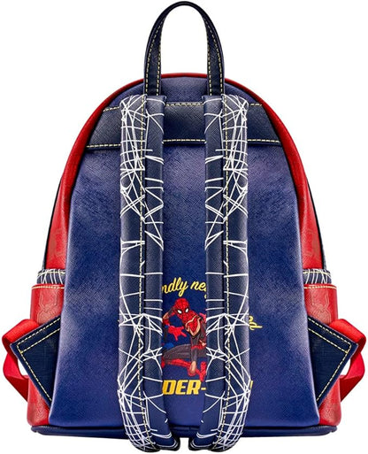 Loungefly Marvel Spider-Man No Way Home Spider-Man & Doctor Strange Portal Scene Mini Backpack