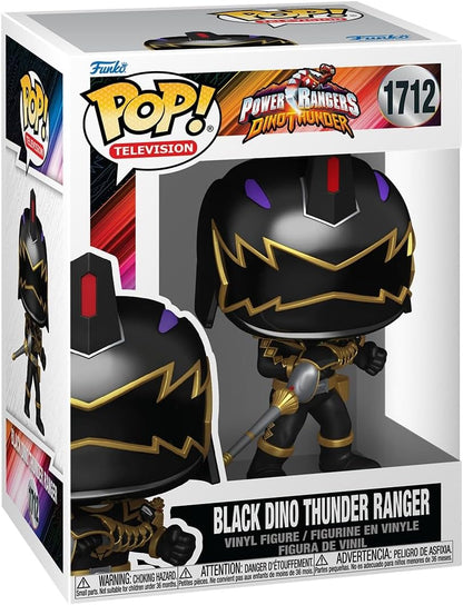 Funko Pop! TV: Power Rangers Dino Thunder - Black Dino Ranger
