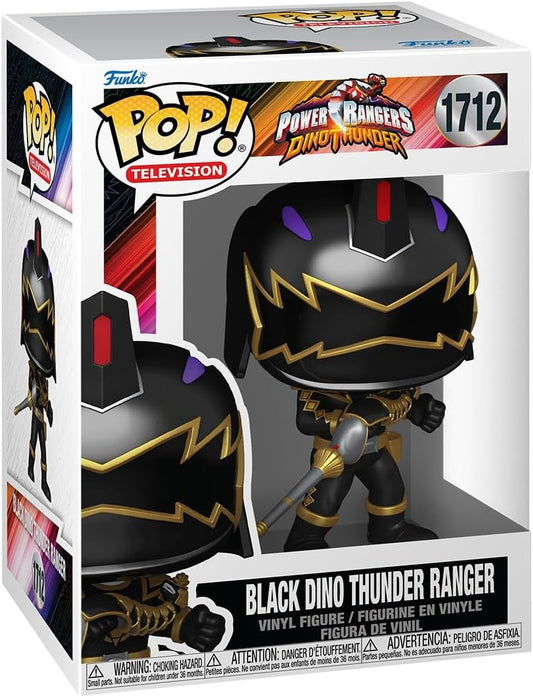 Funko Pop! TV: Power Rangers Dino Thunder - Black Dino Ranger