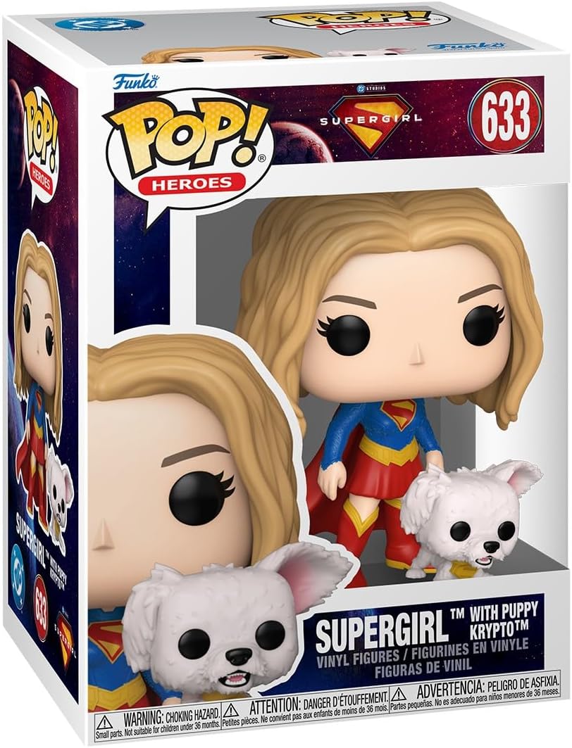 Funko POP! Hereos - Supergirl - Supergirl with Puppy Krypto