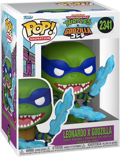 Funko POP! Animation: Godzilla x Teenage Mutant Ninja Turtles - TMNT - Leonardo as Godzilla