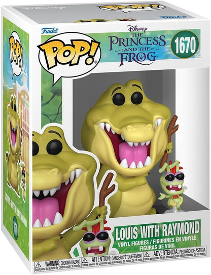 Funko Pop! The Princess and the Frog - Louis the Alligator With Raymond