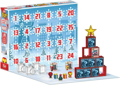 Funko Bitty POP! Advent Calendar: Marvel Comics - 24 Days