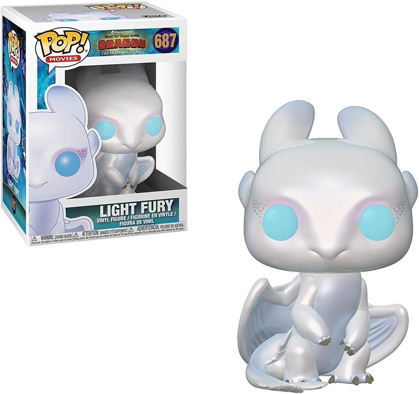 Funko Pop! Vinyl: How to Train Your Dragon 3: Light Fury