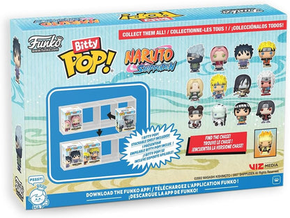 Funko Bitty POP! 4 Pack: Naruto Shippuden - Battles - Tenten, Madara (6th Paths), Might Guy, Mystery Mini Figure