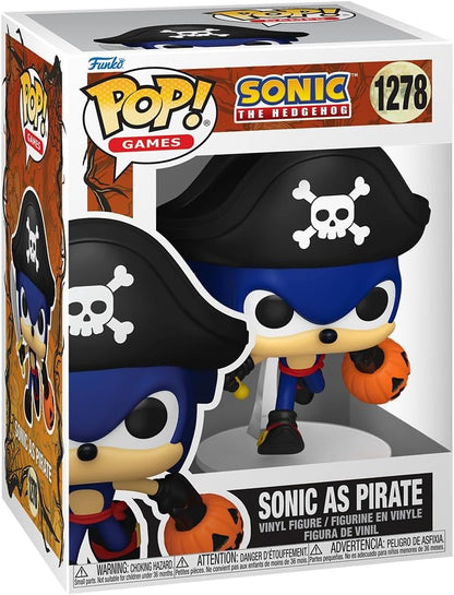 Funko POP! Games: Sonic the Hedgehog - Sonic as Pirate