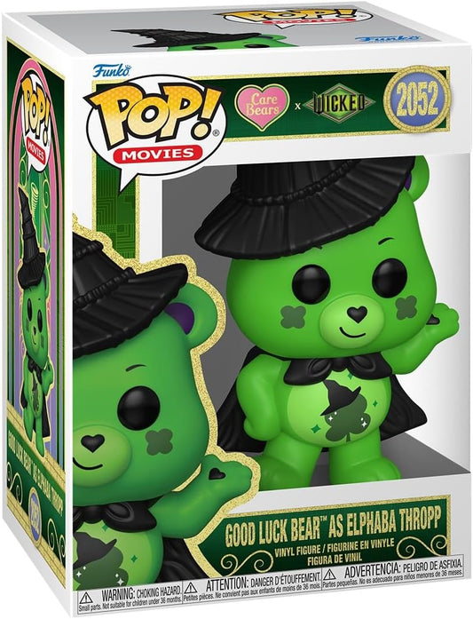 Funko POP! Movies: Wicked x Care Bears - Good luck Bear with Elphaba