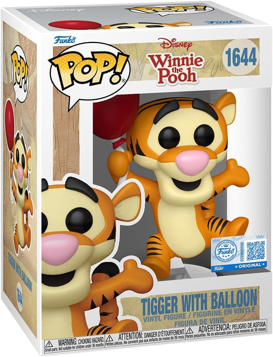 Winnie the Pooh POP! Animation Vinyl Figure Tigger with Balloon