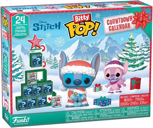 Funko Bitty Pop! Countdown Calendar: Lilo & Stitch Holiday - Advent Calendar - 24 Days of Surprise