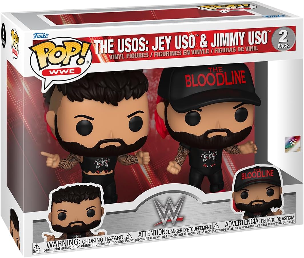 Funko POP! WWE: Uso Brothers - Jey & Jimmy